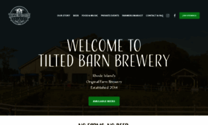 Tiltedbarnbrewery.com thumbnail