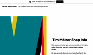 Tim-maelzer.info thumbnail