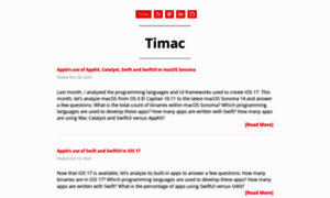 Timac.org thumbnail