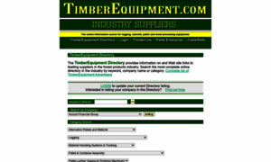 Timberequipment.com thumbnail
