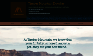 Timbermountaindoodles.com thumbnail