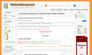 Timbre-echange.com thumbnail