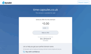 Time-capsules.co.uk thumbnail