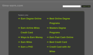 Time-earn.com thumbnail