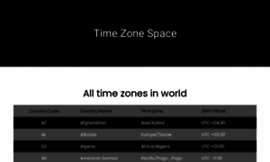 Time-zone.space thumbnail