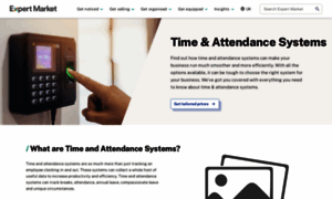 Timeandattendancesystems.expertmarket.co.uk thumbnail