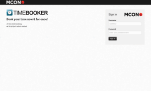 Timebooker.mcon-group.com thumbnail