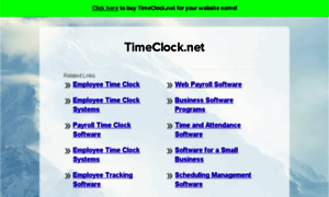 Timeclock.net thumbnail