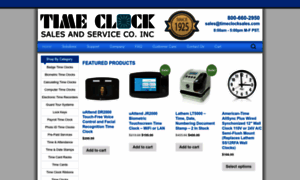 Timeclocksales.com thumbnail