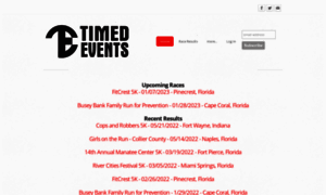 Timed-events.com thumbnail