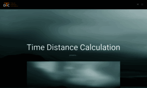Timedistancecalculation.com thumbnail