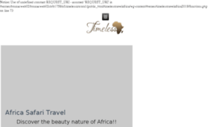 Timelesstravelafrica.com thumbnail