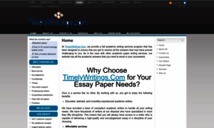 Timelywritings.com thumbnail