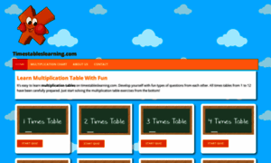 Timestableslearning.com thumbnail