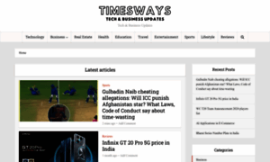Timesways.com thumbnail