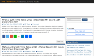 Timetableguruji.in thumbnail