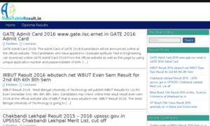 Timetableresult.in thumbnail