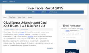 Timetableresult2015.in thumbnail