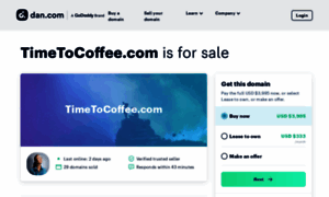 Timetocoffee.com thumbnail