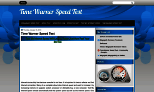 Timewarnerspeedtest.blogspot.com thumbnail