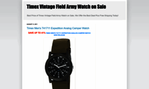 Timexvintagefieldarmywatch.blogspot.com thumbnail