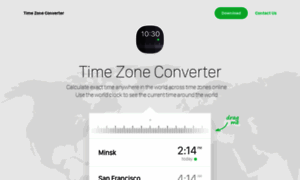 Timezoneconverterapp.com thumbnail