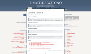 Timotius.witono.com thumbnail
