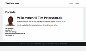 Timpetersson.dk thumbnail