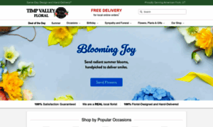 Timpvalleyfloral.net thumbnail