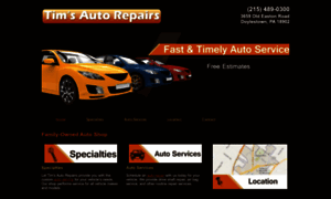 Timsautorepairs.net thumbnail