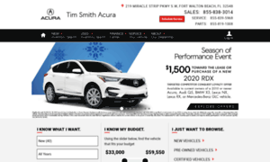 Timsmithacura.com thumbnail