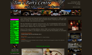 Timspartycentre.com thumbnail