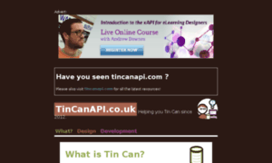 Tincanapi.co.uk thumbnail
