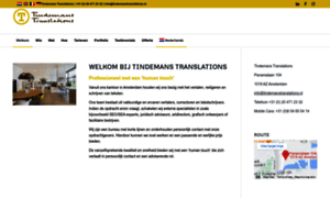 Tindemanstranslations.nl thumbnail