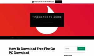 Tinderpcguide.wordpress.com thumbnail