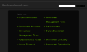 Tineinvestment.com thumbnail