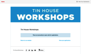 Tinhouseworkshop.submittable.com thumbnail