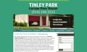 Tinleyparkgaragedoorrepair.biz thumbnail