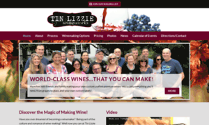 Tinlizziewineworks.com thumbnail