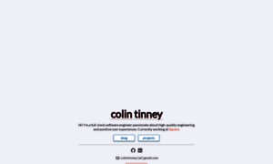 Tinney.dev thumbnail