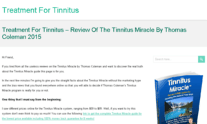 Tinnitus-relief.treatment-for-tinnitus.com thumbnail