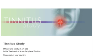 Tinnitus-study.info thumbnail