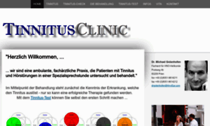Tinnitusclinic.de thumbnail