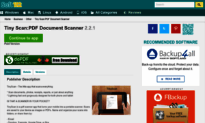 Tiny-scan-pdf-document-scanner.soft112.com thumbnail