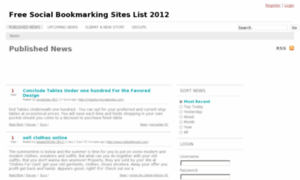 Tinybookmarkingsite.info thumbnail