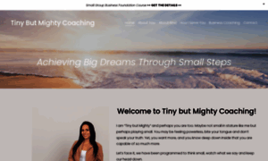 Tinybutmightycoaching.com thumbnail