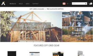 Tinylifesupply.ca thumbnail