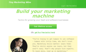 Tinymarketingwins.com thumbnail