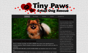 Tinypawssmalldogrescue.org thumbnail