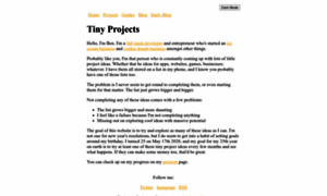 Tinyprojects.dev thumbnail